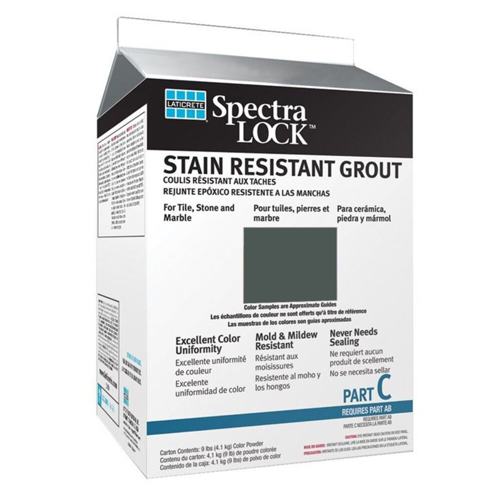 Laticrete Spectralock Pro Premium Grout Part C Colored Powder #45 Raven ...