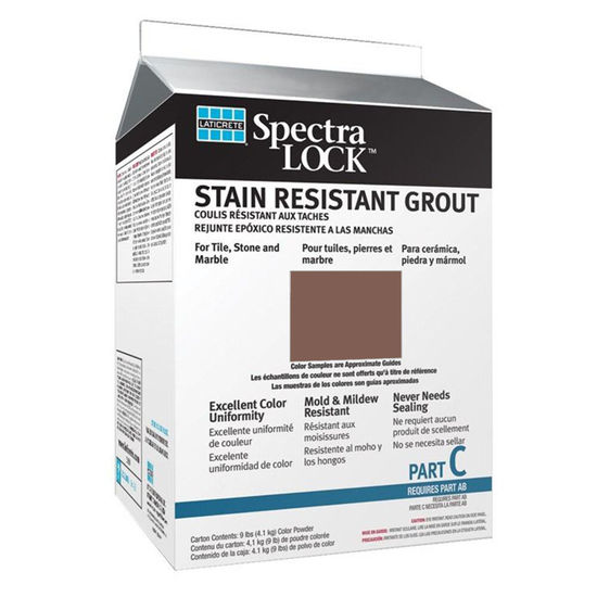 Spectralock Pro Premium Grout Part C Colored Powder #46 Quarry Red 9 lb