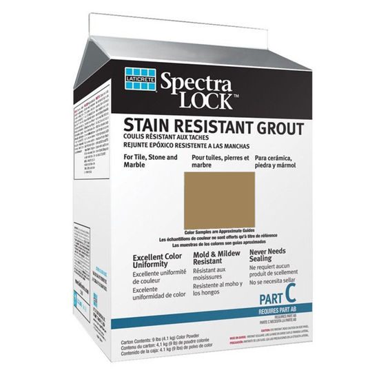 Spectralock Pro Premium Grout Part C Colored Powder #55 Tawny 9 lb