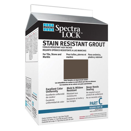 Spectralock Pro Premium Grout Part C Colored Powder #59 Espresso 9 lb