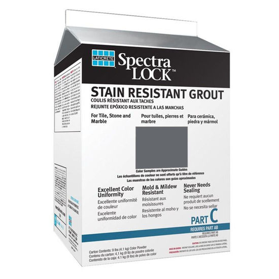 Spectralock Pro Premium Grout Part C Colored Powder #60 Dusty Grey 9 lb