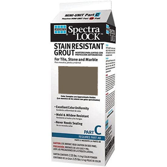 Spectralock Pro Premium Grout Part C Colored Powder #66 Chestnut Brown 2 lb