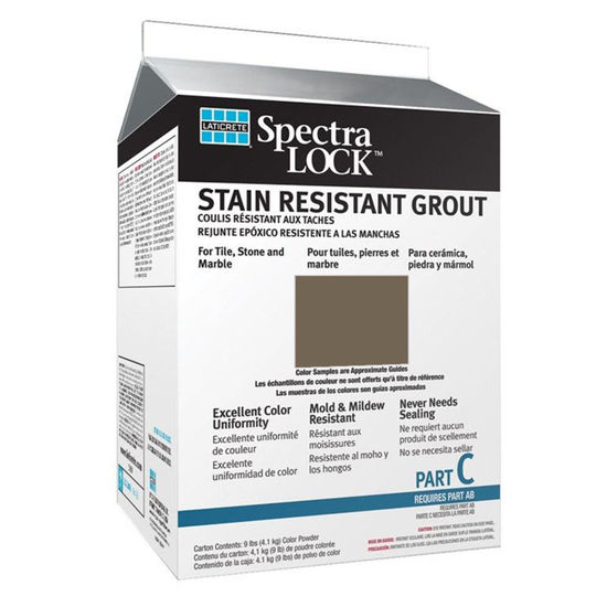 Spectralock Pro Premium Grout Part C Colored Powder #66 Chestnut Brown 9 lb