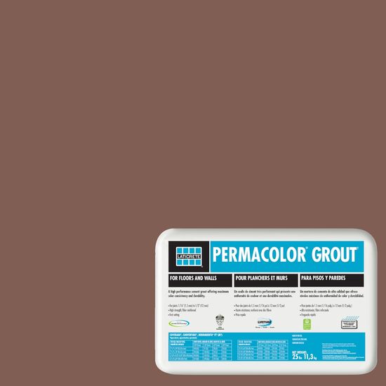 Permacolor Grout #46 Quarry Red 25 lb