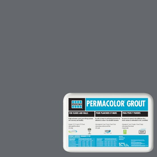 Permacolor Grout #60 Dusty Grey 25 lb