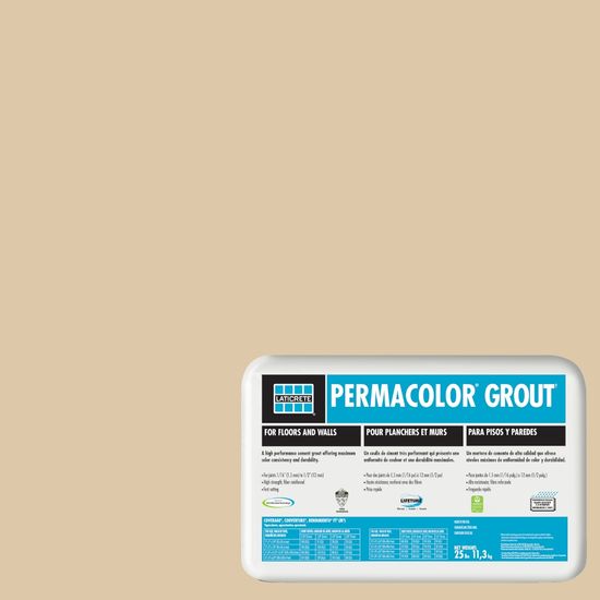Permacolor Grout #81 Butter Cream 25 lb