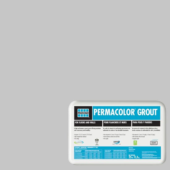 Permacolor Grout #89 Smoke Grey 25 lb