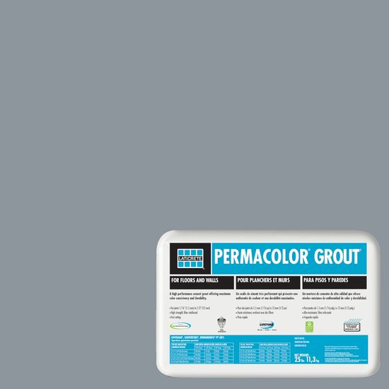 Permacolor Grout #91 Slate Grey 25 lb