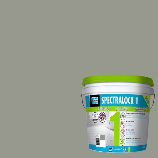 Spectralock One Pre-mixed grout #24 Natural Grey 1 gal