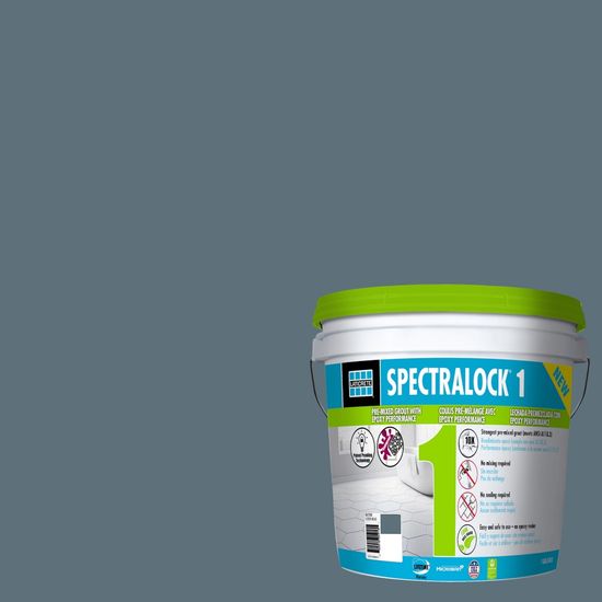 Spectralock One Pre-mixed grout #53 Twilight Blue 1 gal