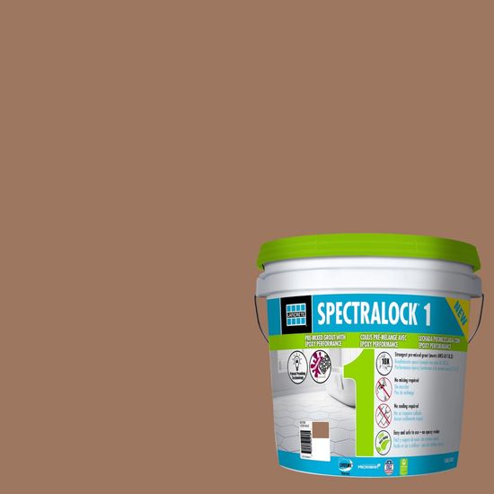 Laticrete Spectralock One Pre-mixed grout #60 Dusty Grey 1 gal 