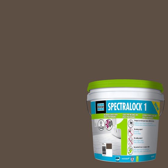 Spectralock One Pre-mixed grout #59 Espresso 1 gal