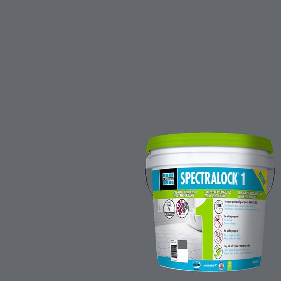 Spectralock One Pre-mixed grout #60 Dusty Grey 1 gal