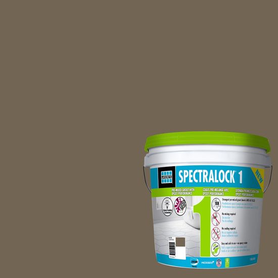 Spectralock One Pre-mixed grout #66 Chestnut Brown 1 gal