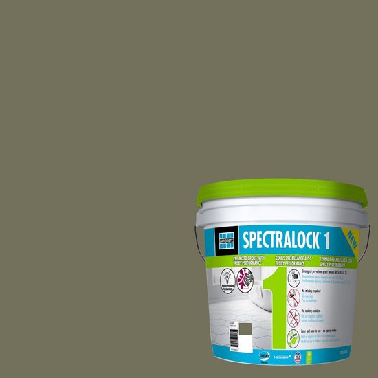 Spectralock One Pre-mixed grout #67 Autumn Green 1 gal