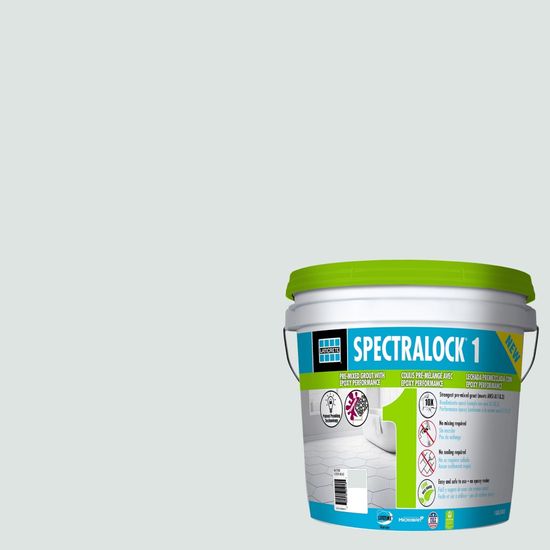 Spectralock One Pre-mixed grout #88 Silver Shadow 1 gal