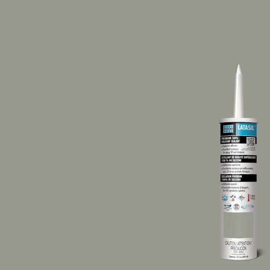 Latasil Scellant à base de silicone #24 Natural Grey 305 ml