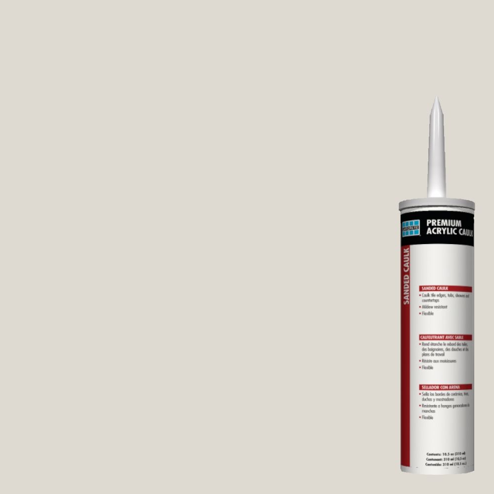 Laticrete Premium Acrylic Caulk Sanded 90 Light Pewter 10.5 oz (7290