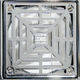 Hydro Ban Polished Stainless Drain Grate 4" x 4"