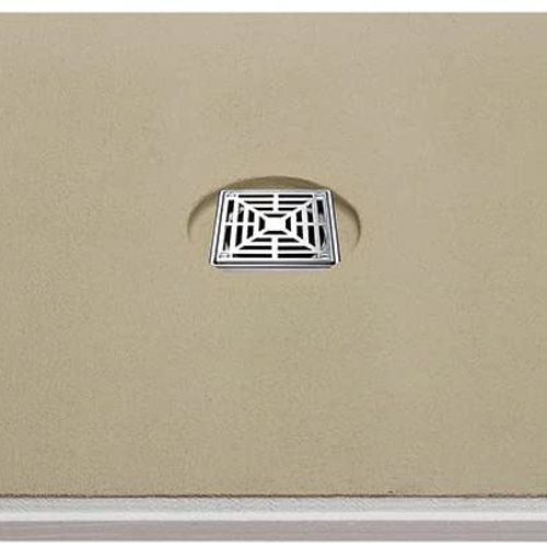 Laticrete Hydro Ban PreSloped Shower Pan with Center Drain PVC 36" x 48" FloorBox