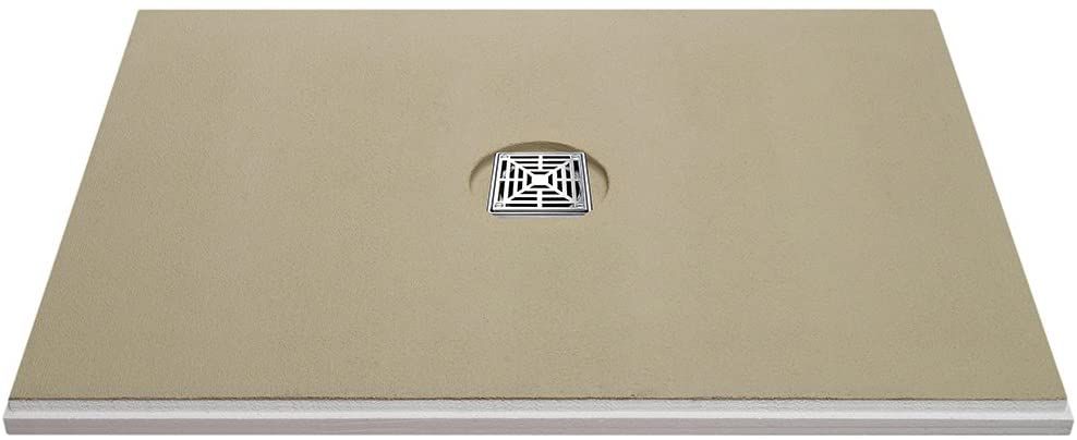 Laticrete Hydro Ban PreSloped Shower Pan with Center Drain ABS 48" x 48" (93634848ABS) FloorBox