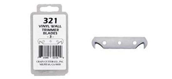 Lame de couteau pour murs en vinyle (paquet de 3)