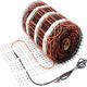 Floor Heating Mat WarmAll Interior Concrete Slab on Mesh 6W 240V (177 sqft)