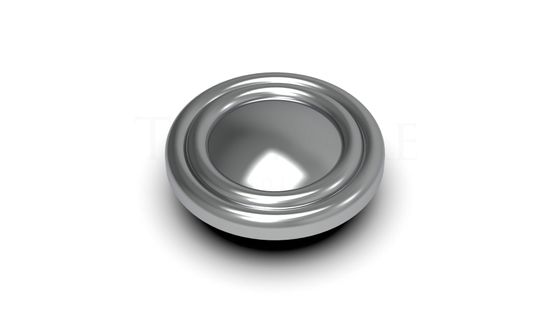 Traditional Cap Stainless Steel Polished Chrome