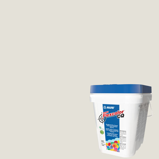 Flexcolor CQ Ready-to-Use Grout with Color-Coated Quartz #00 White 2 gal