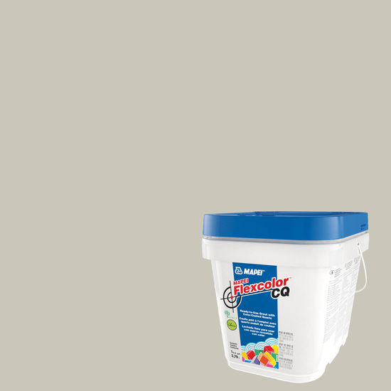 Flexcolor CQ Ready-to-Use Grout with Color-Coated Quartz #5001 Alabaster 1 gal