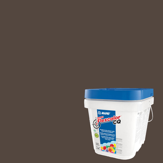 Flexcolor CQ Ready-to-Use Grout with Color-Coated Quartz #5007 Chocolate 1 gal