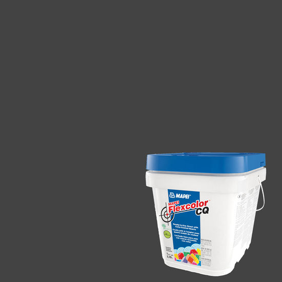 Flexcolor CQ Ready-to-Use Grout with Color-Coated Quartz #5010 Black 1 gal