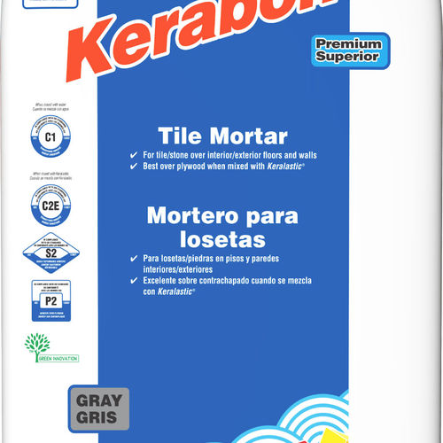 Mapei - Kerabond Premium Tile Mortar #09 Gray 22.7 kg - 002005021 ...