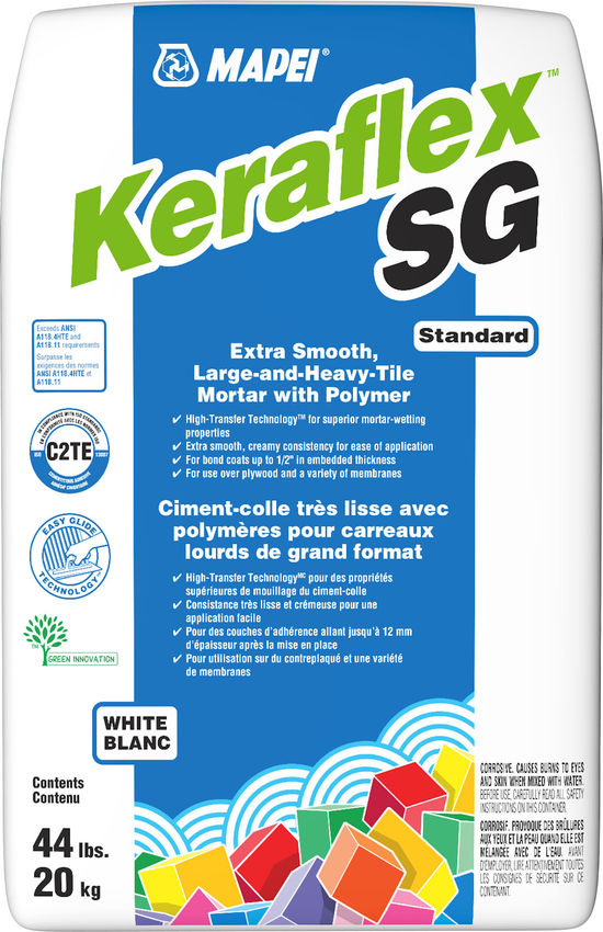 Keraflex SG Extra Smooth Large & Heavy Tile Mortar #00 White 20 kg