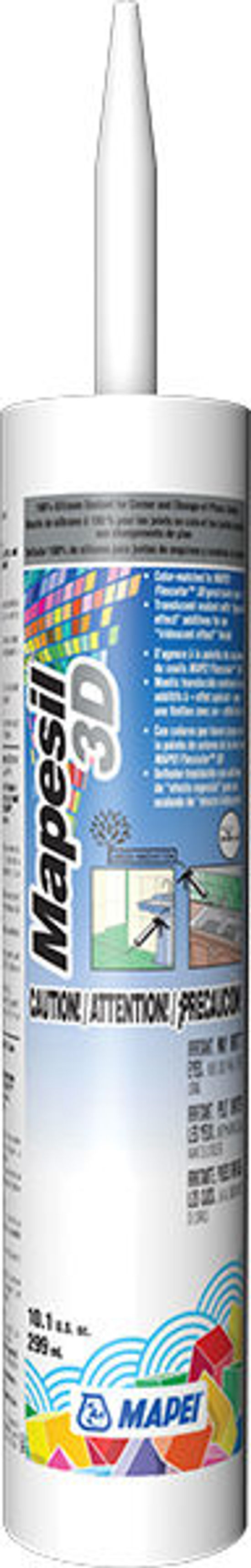 Mapesil 3D 100% Silicone Sealant with an “Iridescent Effect” #5207 Champagne Bubbles 10.11 oz