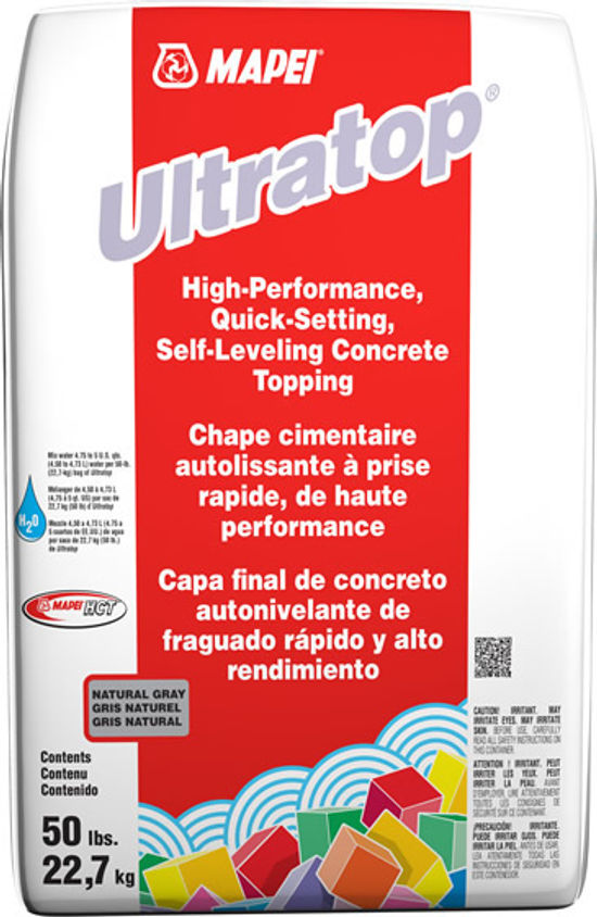 Ultratop Self-Leveling Concrete Topping Natural Gray 22.7 kg