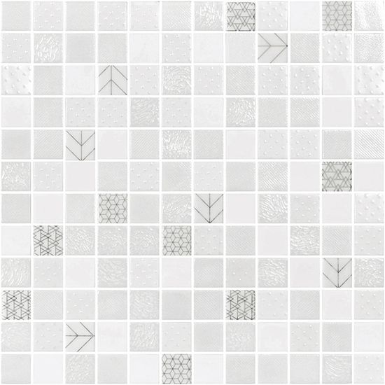 Mosaic Boreal Lyra 12" x 12"