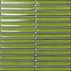 Mosaïque Concave Border Matcha Lustré 12" x 12"