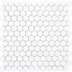 Mosaic Terra Marble Dolomite Hexagon Polished 12" x 12"