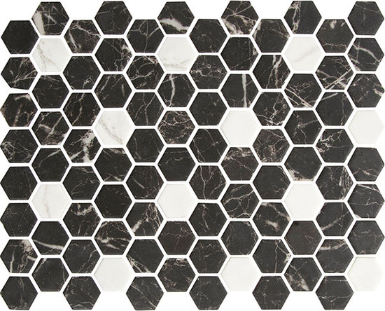 Mosaïque Geo Pattern Hex Pattern 1 Mat 10" x 12"