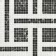 Mosaic Geo Pattern Square Pattern 19 Matte 12-1/2" x 12-1/2"