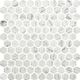 Mosaic Hexagon Stones Carrara Matte 12" x 12"