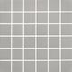 Mosaic Plain Glaze Light Grey Satin 12" x 12"