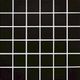 Mosaic Plain Glaze Black Satin 12" x 12"
