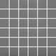 Mosaic Plain Glaze Steel Grey Satin 12" x 12"