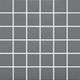 Mosaic Plain Glaze Steel Grey Satin 12" x 12"