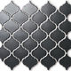 Mosaic Small Lantern Black Matte 10" x 12"