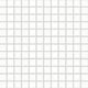 Mosaic Basic White Square Satin 12" x 12"