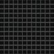 Mosaic Basic Black Square Satin 12" x 12"