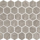 Mosaïque Miki - InkJet Mosaics Grey Mat 11" x 13"